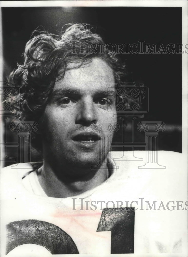 1972 Press Photo Football player Dave Nesbett - sps11220 - Historic Images