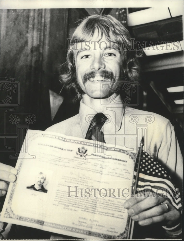 1972 Press Photo Track athlete Ed Norris - sps11459-Historic Images