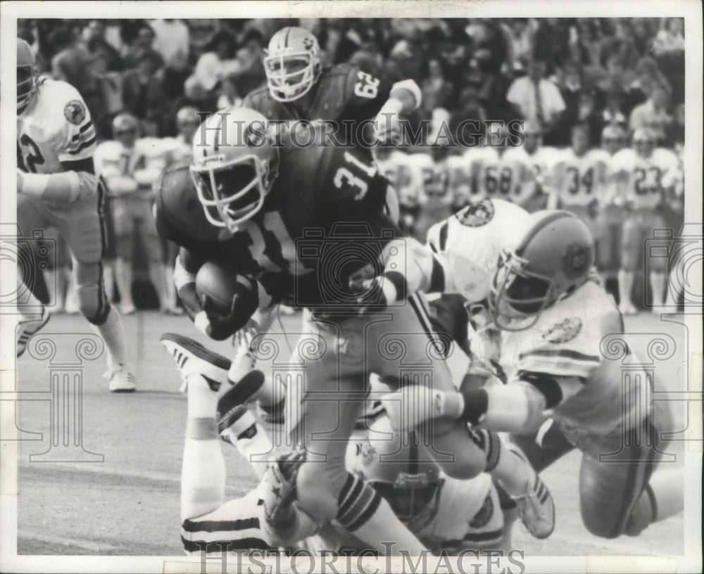 1978 Press Photo Washington State University Football Player Ray Williams- Historic Images