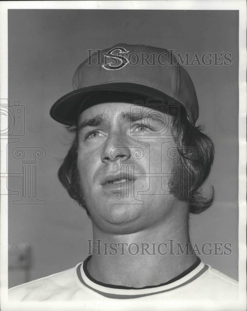 1973 Spokane Indians baseball pitcher, Don Stanhouse - Historic Images