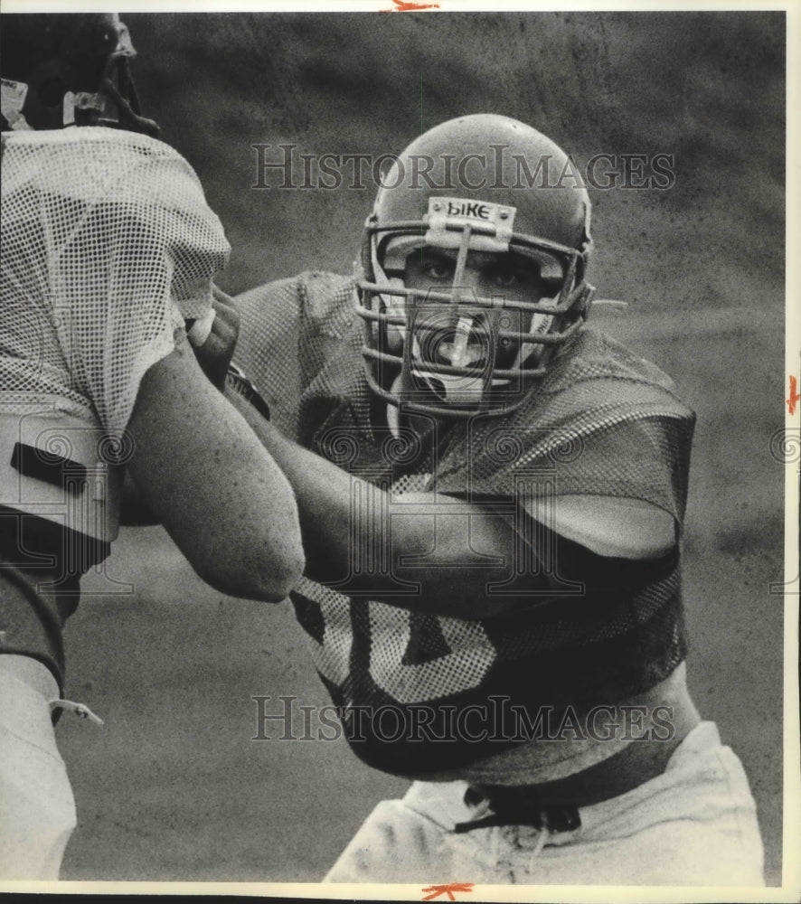 1985 Press Photo Frank Staudenrous, EWU football defensive back - sps12145-Historic Images
