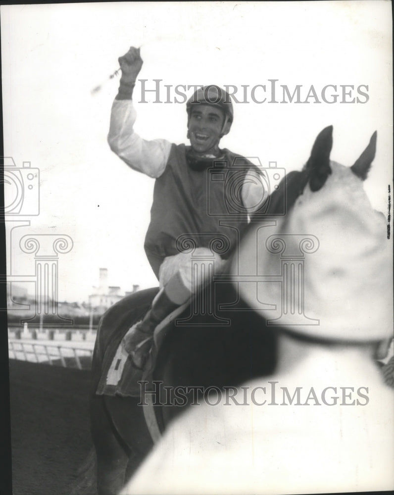 1969 Press Photo Jockey Fred Sheppard - sps12597-Historic Images