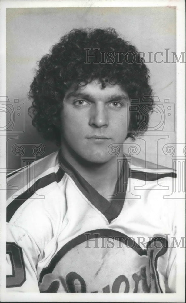 1976 Press Photo Hockey player Derek Spring - sps12867 - Historic Images