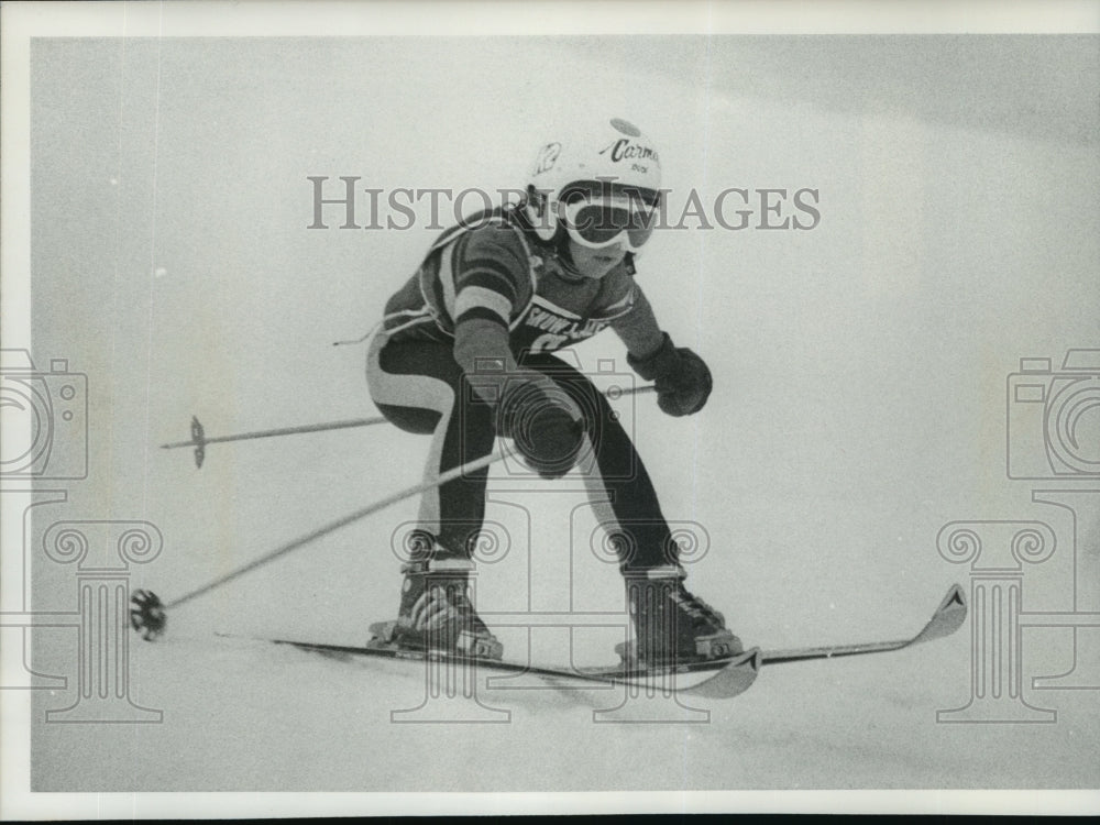 1978 Press Photo Carma Quijano of Bogus Basin Ski Club &quot;A&quot; Women&#39;s division- Historic Images