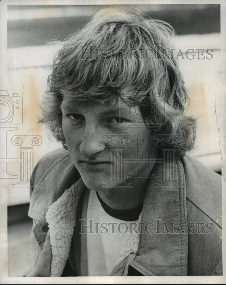 1976 Press Photo Baseball and Basketball Player Rick Witt - sps13330 - Historic Images