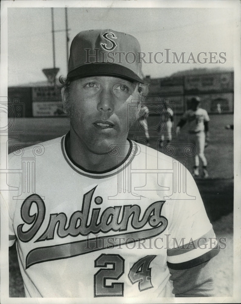 1973 Press Photo Jim Shellenback, Spokane Indians baseball - sps13540 - Historic Images