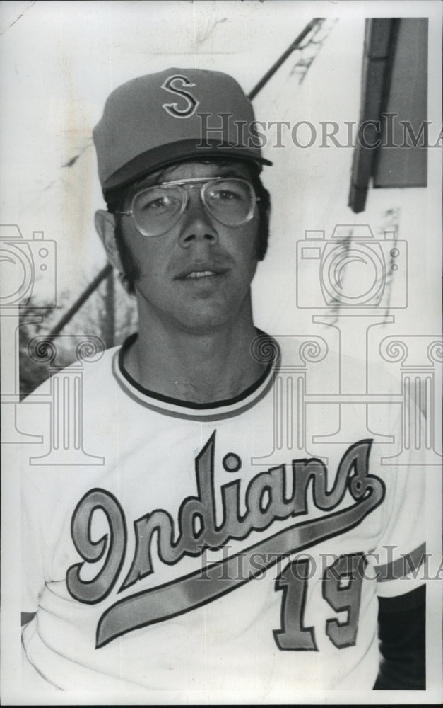 1973 Press Photo Don Shields, Spokane Indians baseball, pictured here in uniform-Historic Images