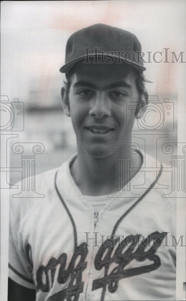 1971 Press Photo Gonzaga baseball, Ernie Pupo - sps13667- Historic Images