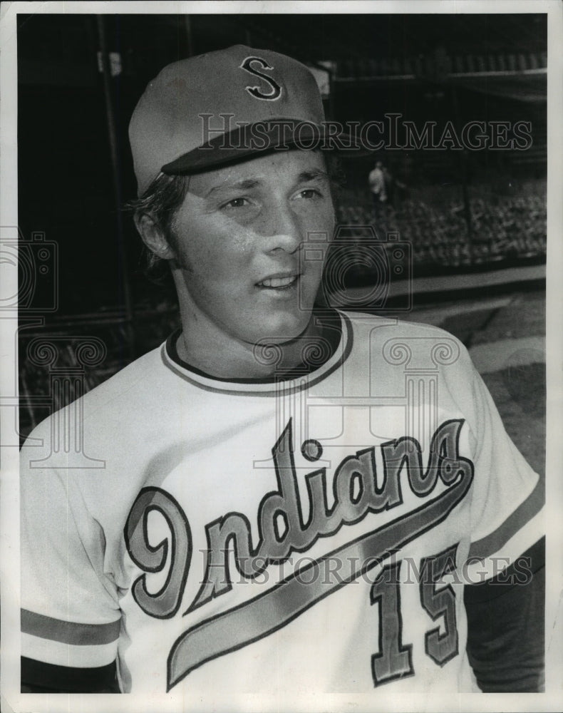 1973 Press Photo Baseball Tom Pruitt of the Spokane Indians team - sps13805 - Historic Images