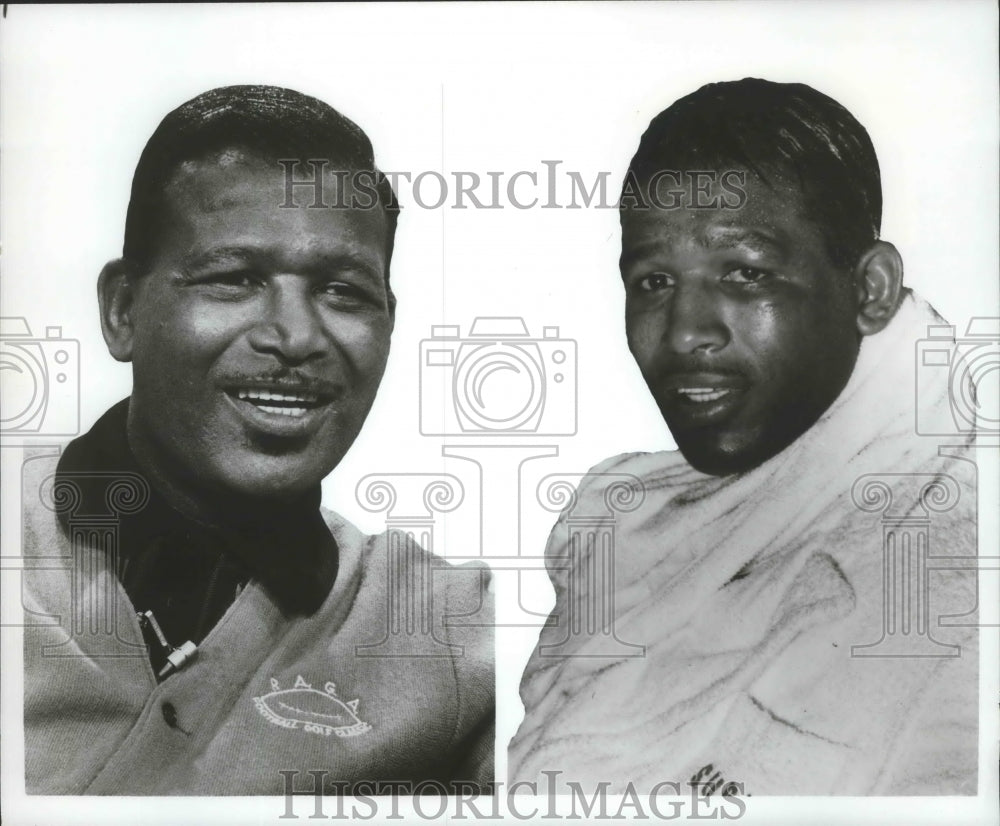 1976 Boxing champion Sugar Ray Robinson, in his prime and retired - Historic Images