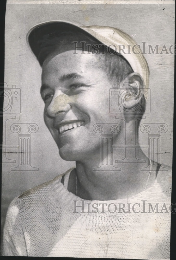 1947 Press Photo Al Mengert as a young man - sps16095- Historic Images