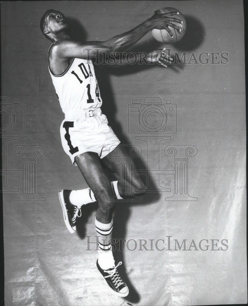 1964 Press Photo Idaho basketball player John Rucker - sps16152 - Historic Images