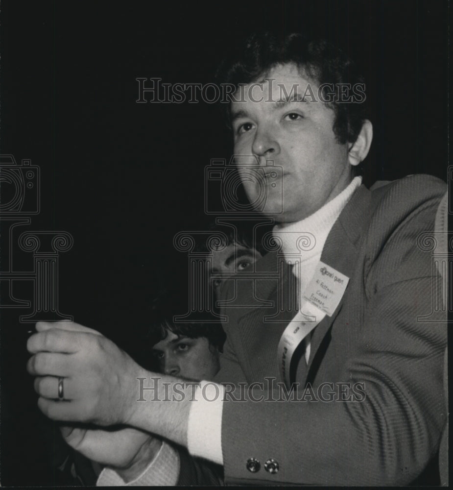 1975 Press Photo Basketball Al Rettmann Freeman - sps16222 - Historic Images