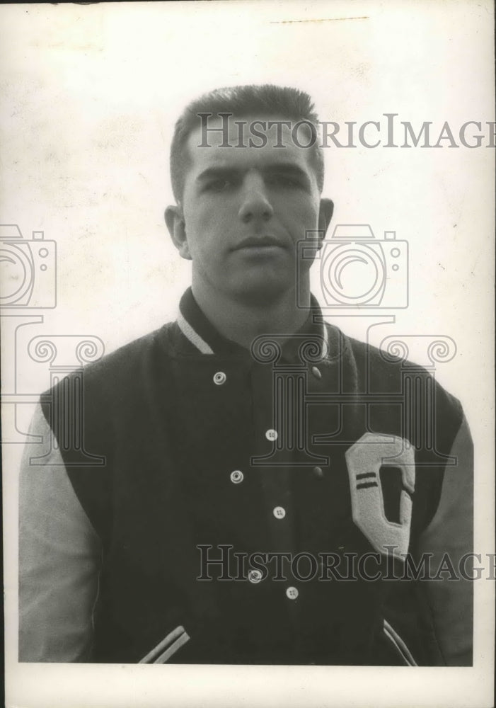 1954 Press Photo Gonzaga University assistant basketball coach Bob Richardson - Historic Images