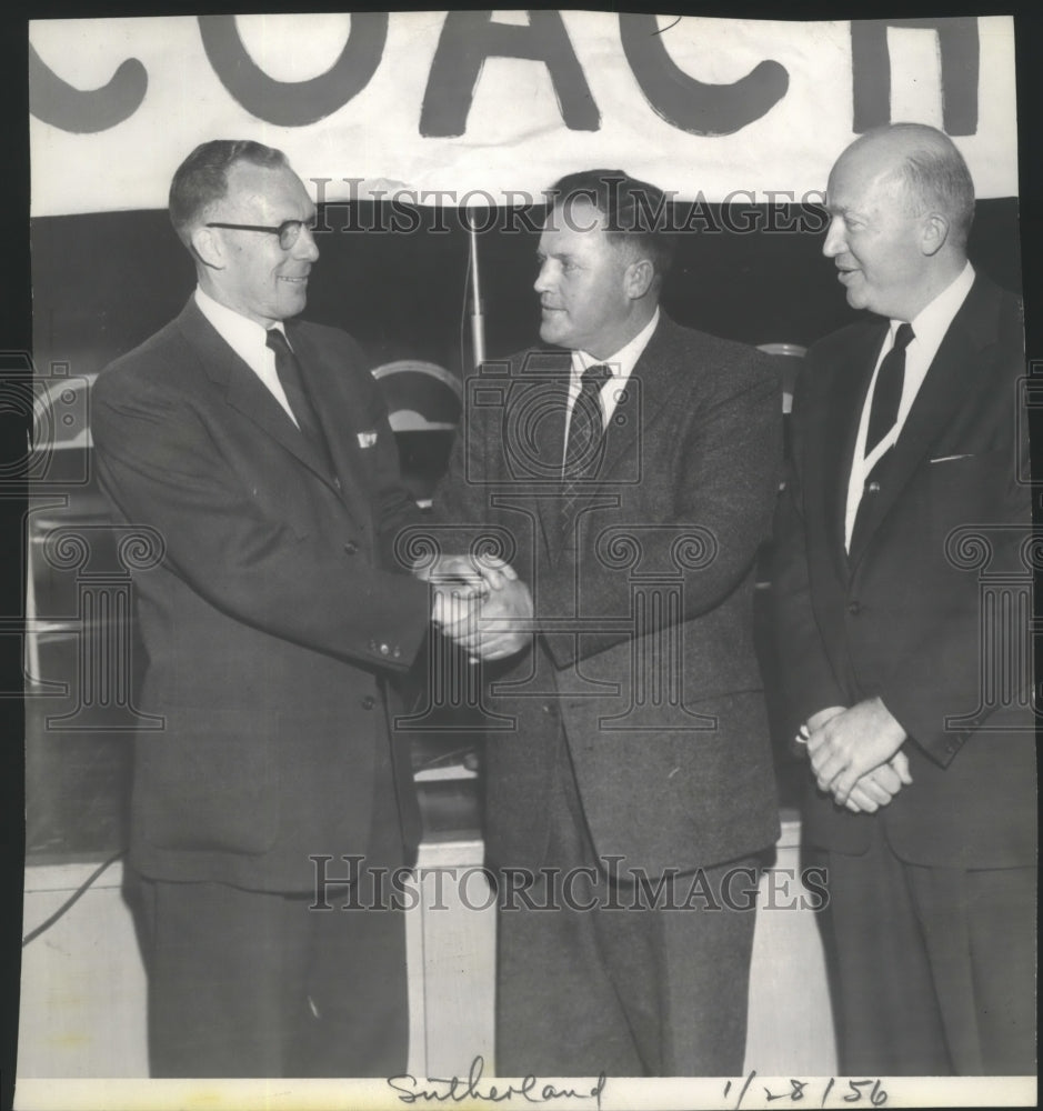 1956 Jim Sutherland, Washington State head football coach - Historic Images