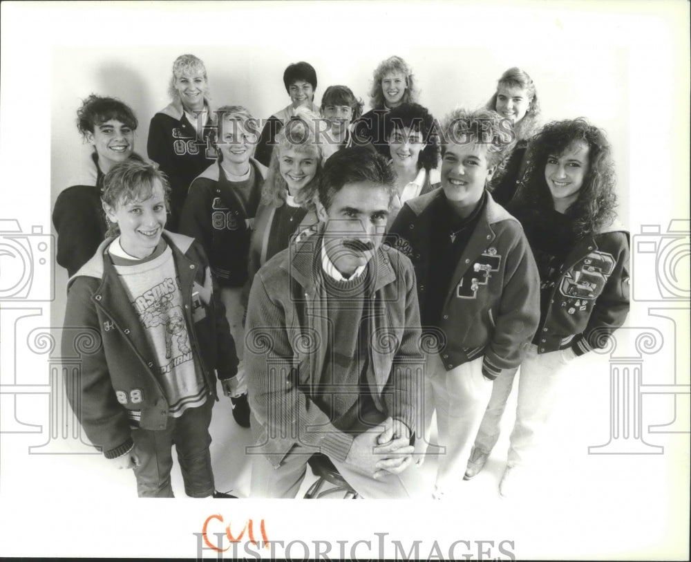 1988 Press Photo The All-Greater Spokane League girls soccer team - Historic Images