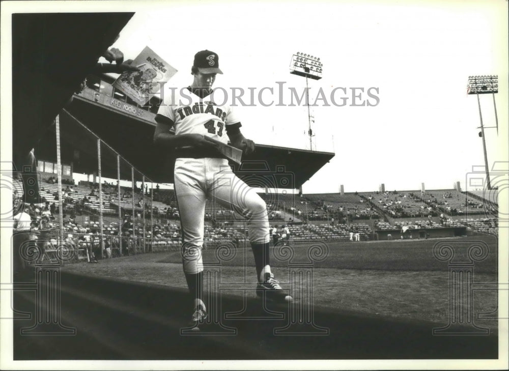 1986 Press Photo Spokane Indians baseball player, Dennis Rasmussen- Historic Images