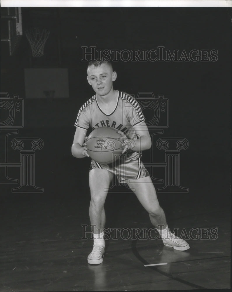 1961 Press Photo Basketball player Dick Nelson of Richland-Historic Images