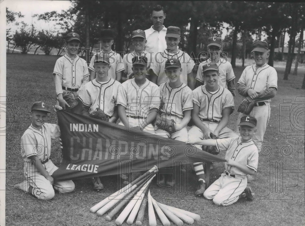 1958 Press Photo The Ephrata Little League team, western regional finalist - Historic Images