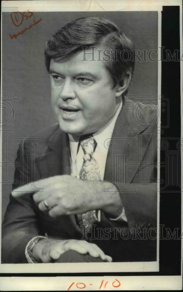 1975 Press Photo Senator Frank Church - Historic Images