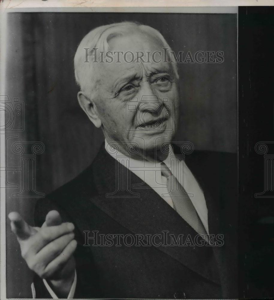 1955 Wire Photo Financier - Historic Images