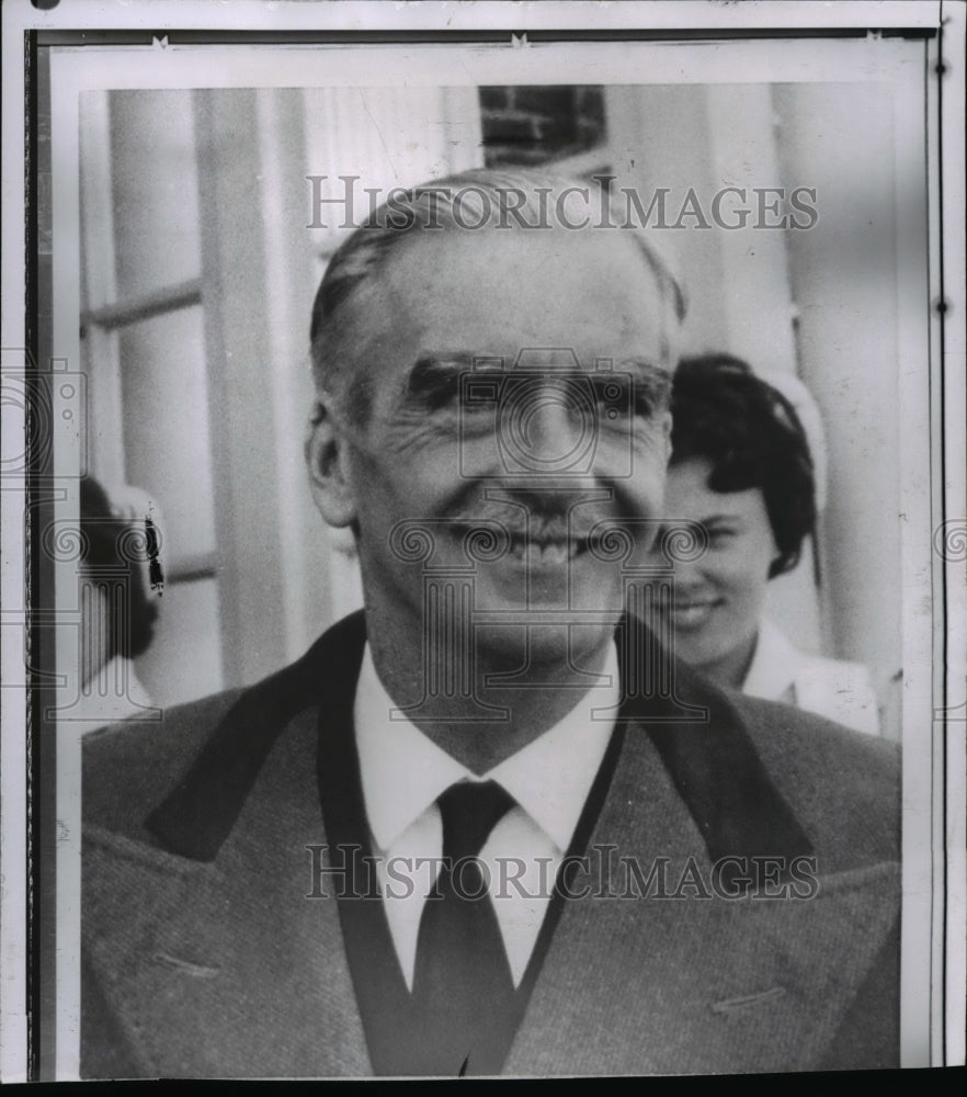 1962 Press Photo Former British Prime Minister Anthony Eden in Boston - Historic Images