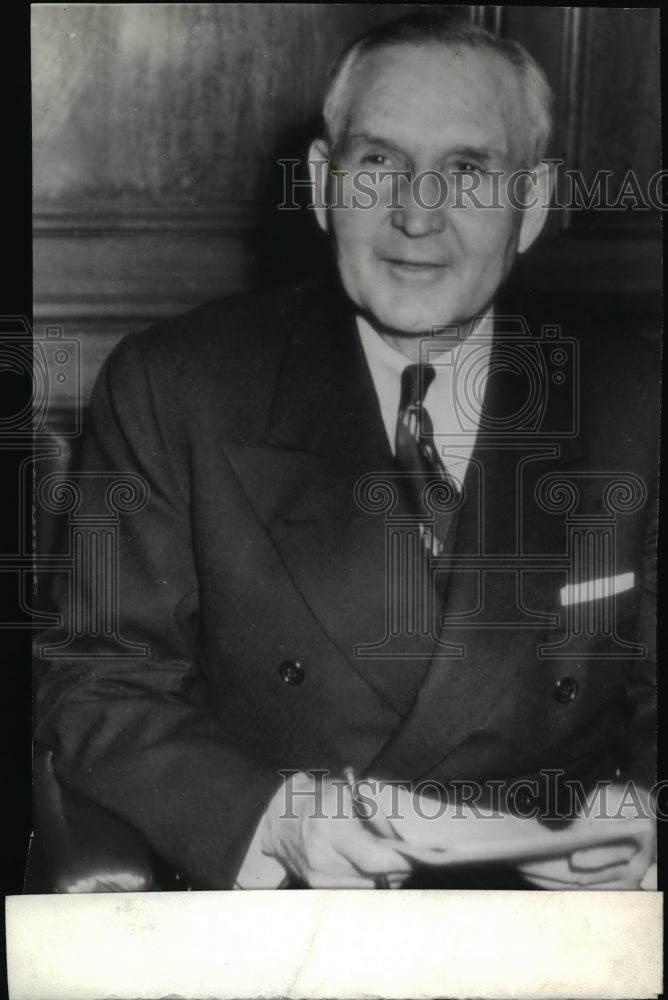 1945 Wire Photo Sewell Avery, Montgomery Ward Chairman - spw01257-Historic Images