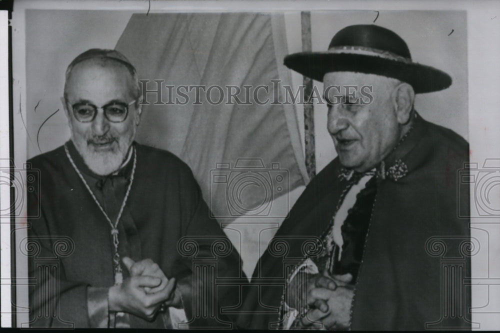 1961 Wire Photo Pope John XXIII celebrates his 80th birthday - spw03229-Historic Images