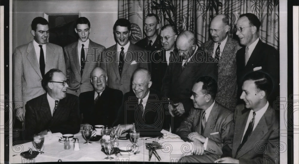 1953 Press Photo Eisenhower family - Historic Images