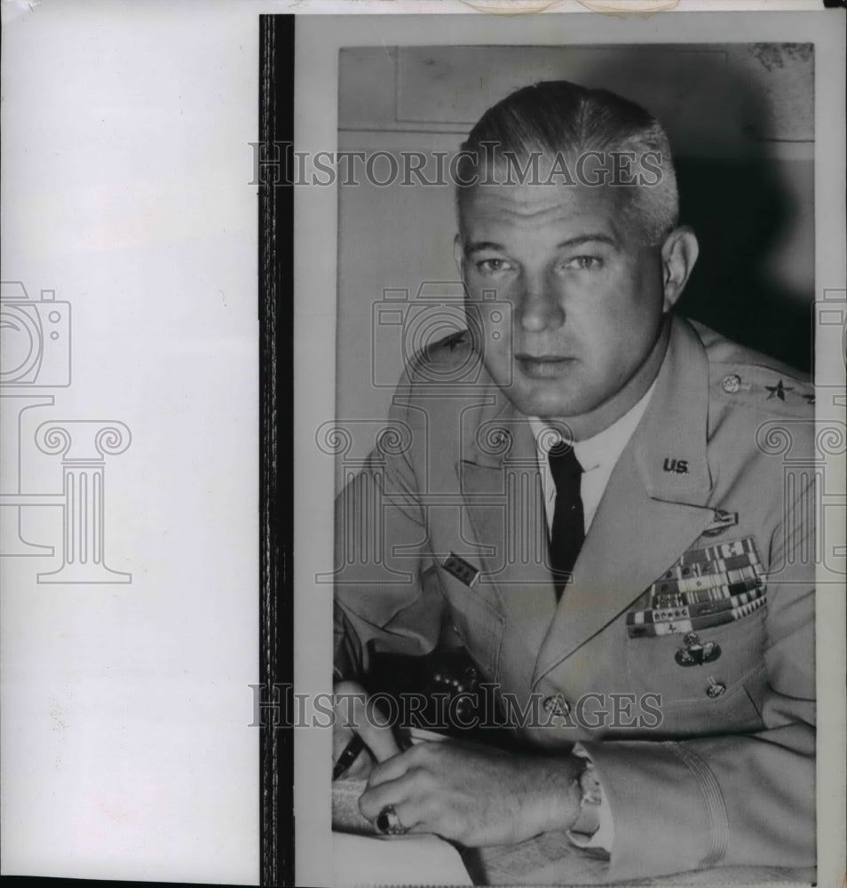 1962 Press Photo Lt. Gen. John H. Michaelis will command 5th Army Corp in Europe - Historic Images