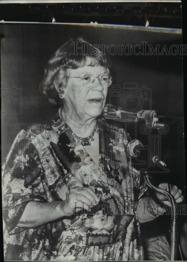 1976 Press Photo Margaret Mead - spw04850- Historic Images