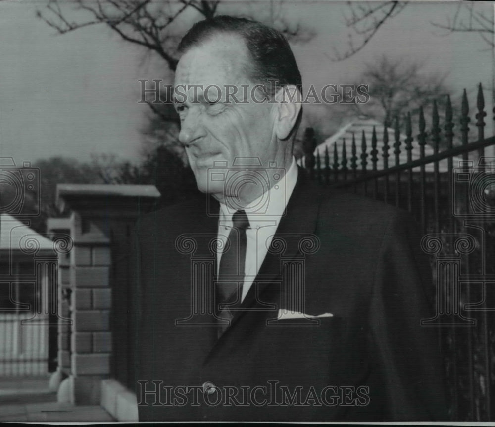 1968 Press Photo Sam Houston Johnson, brother of President Lyndon B. Johnson - Historic Images
