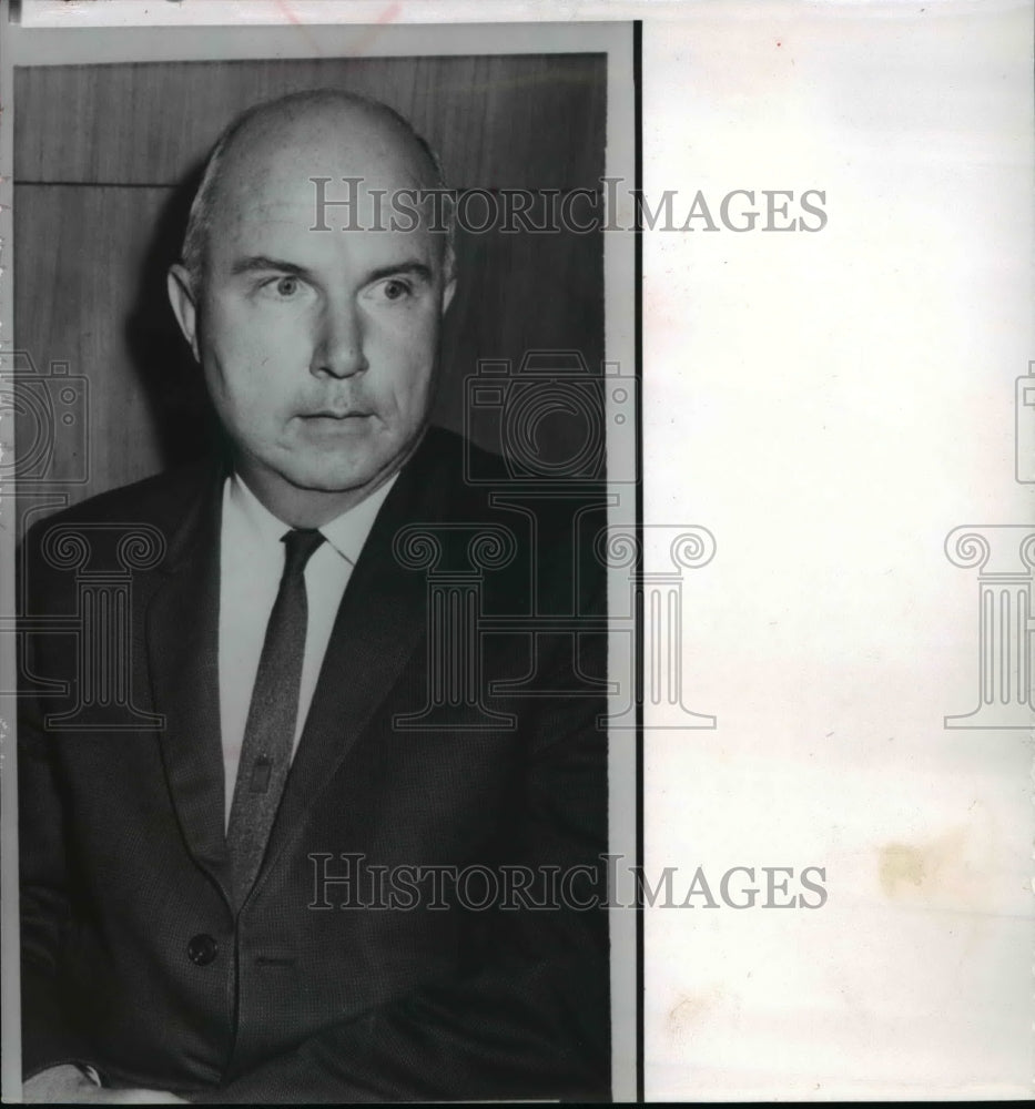 1965 Press Photo Harris G. Hunter fired from chairmanship of Board of Prison-Historic Images