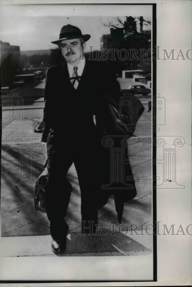 1950 Press Photo Earl Browder - spw05599-Historic Images