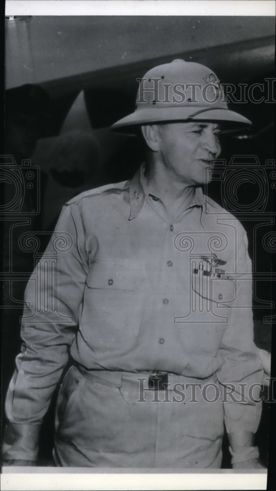 1942 Press Photo Maj. Gen. Davenport Johnson - Historic Images