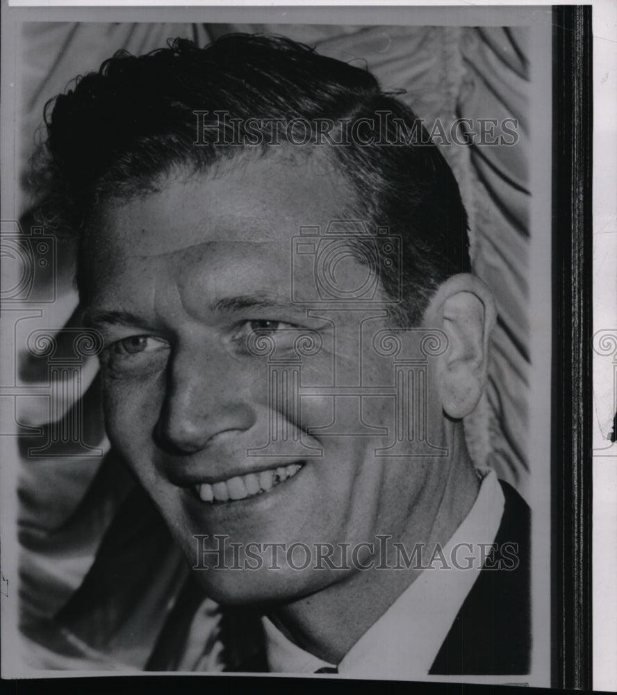 1965 Press Photo New York Representative John V. Lindsay smiling - Historic Images