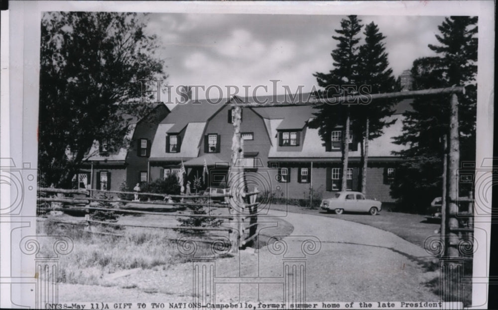 1963 Campobello former summer home of the late Franklin Roosevelt. - Historic Images