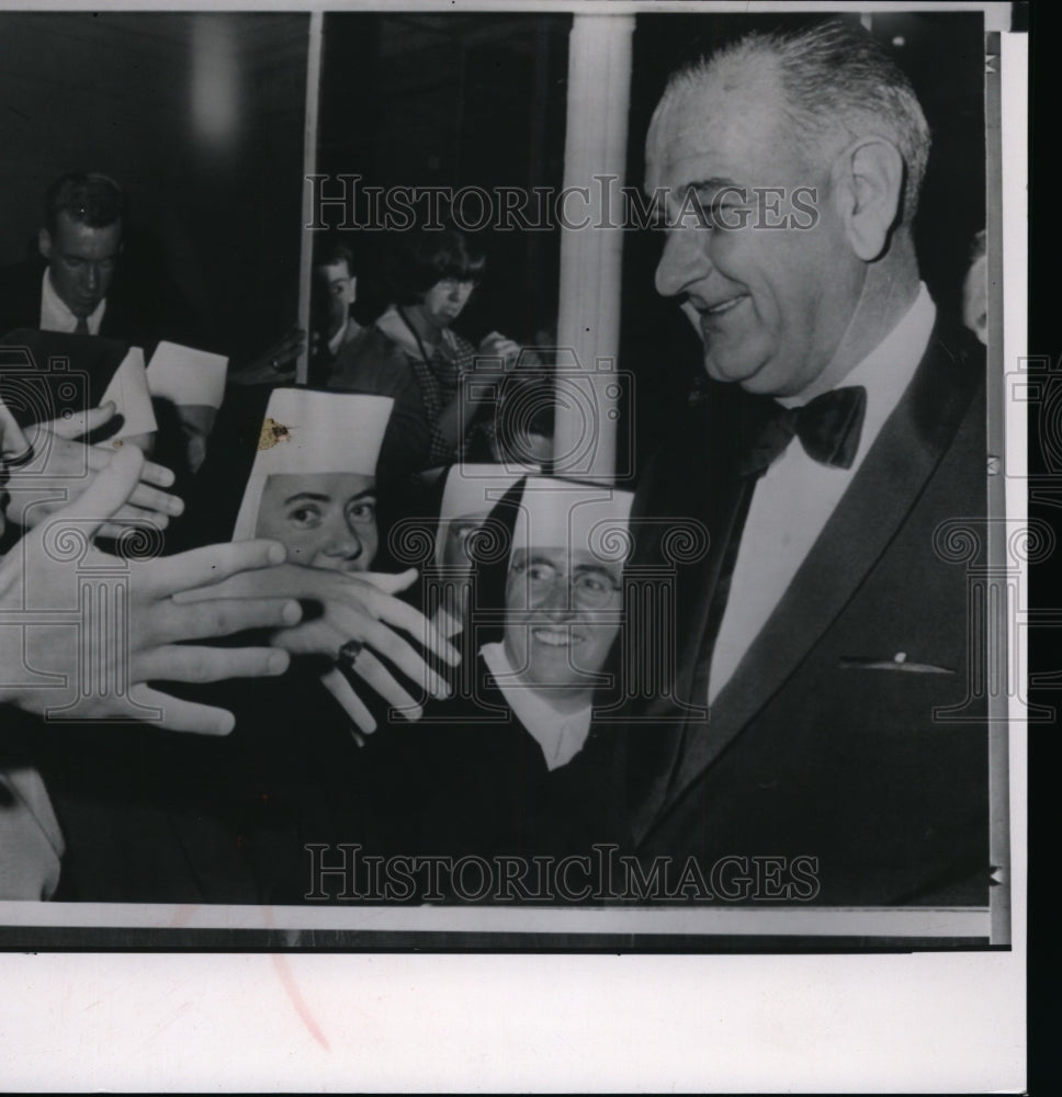 1964 Press Photo President Lyndon B. Johnson - spw07766-Historic Images