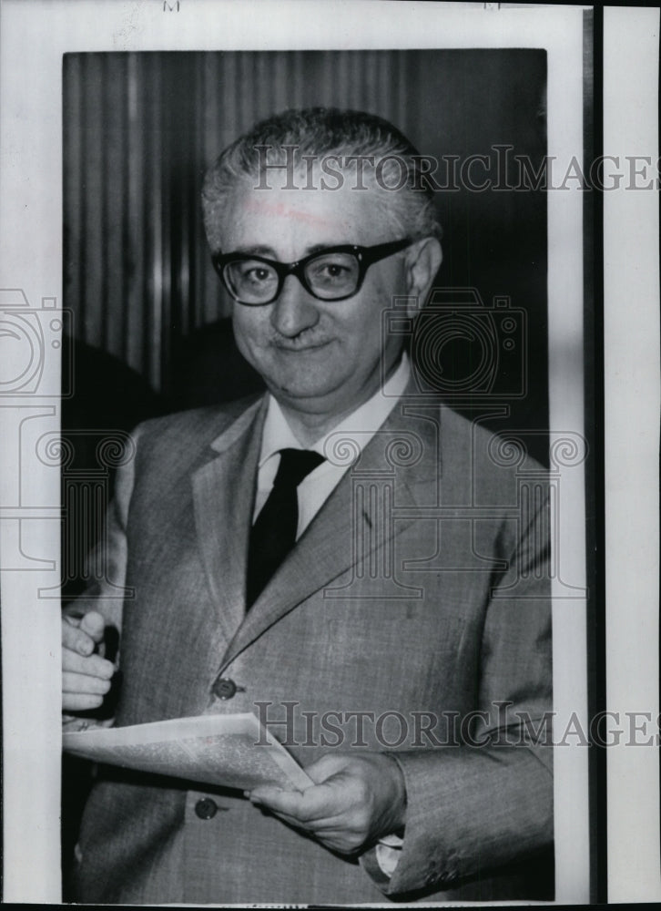 1966 Christian Democrat Giovanni Leone named Premier Designate. - Historic Images