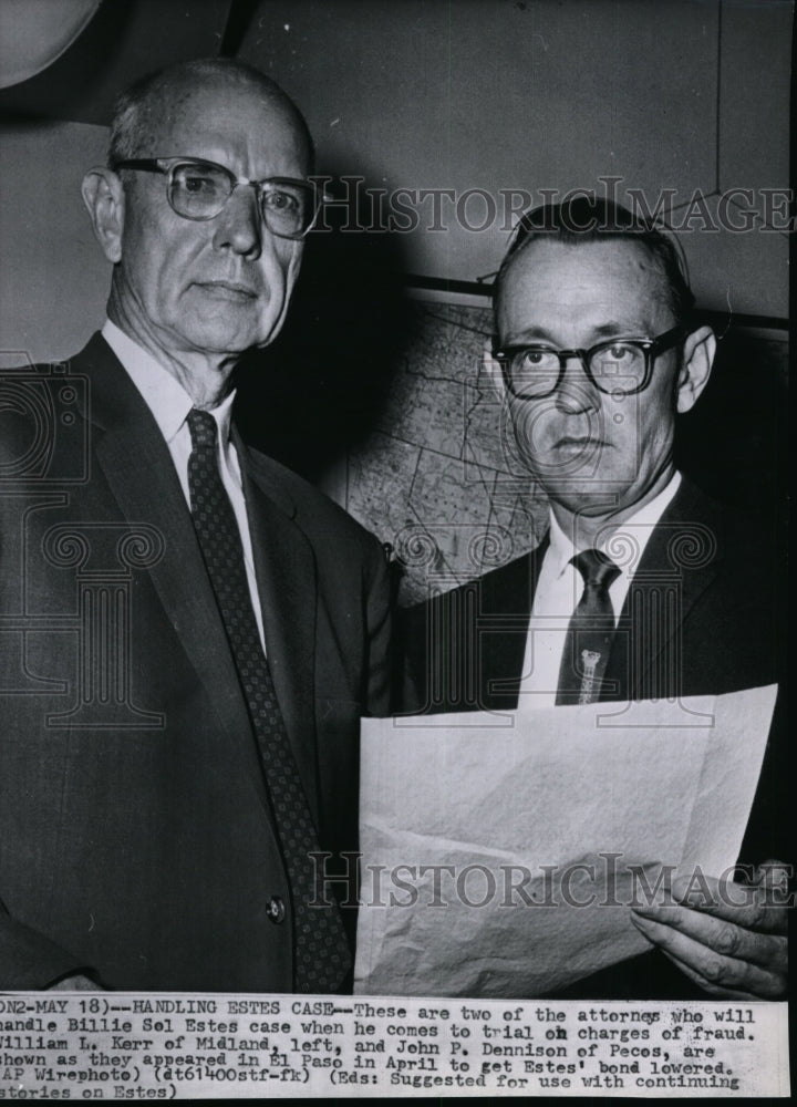 1962 William Kerr and John Dennison as they appear in El Paso - Historic Images