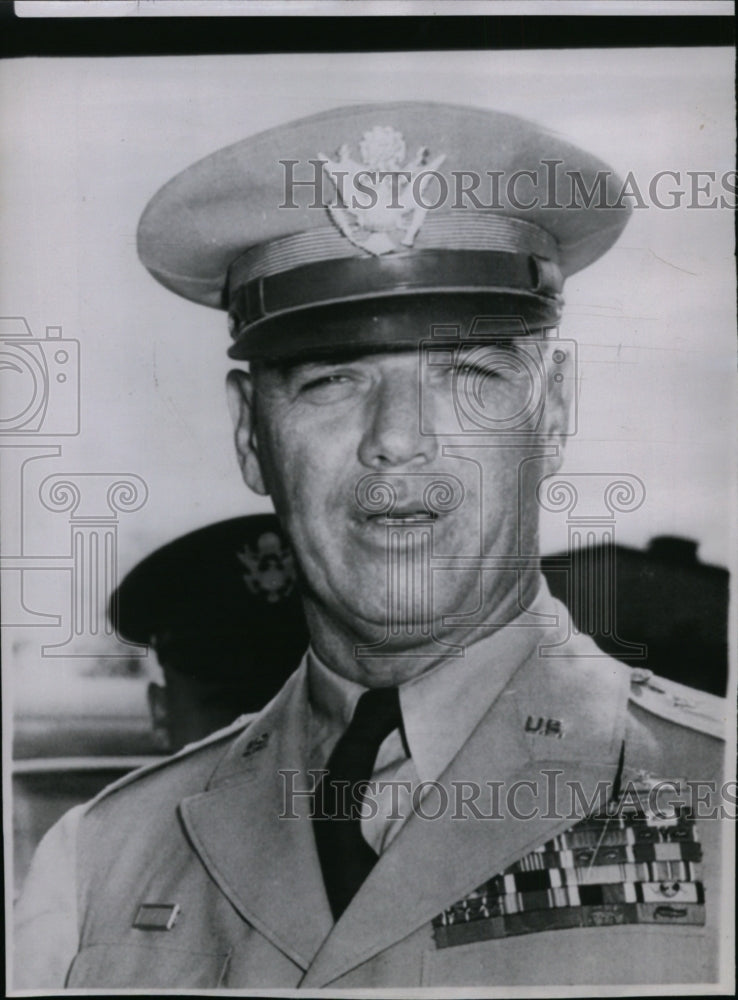 1951 Press Photo World war veteran and U.S Army officer Lt. Gen. James Van Fleet-Historic Images
