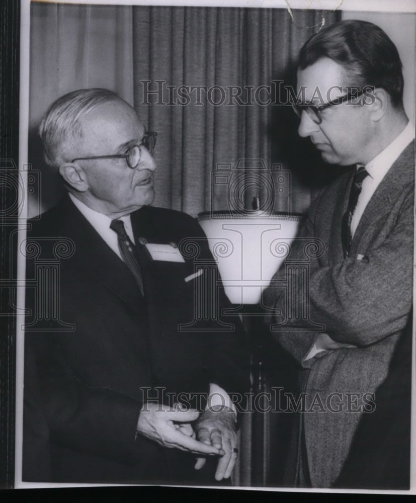 1958 Press Photo Harry S. Truman - spw09493-Historic Images