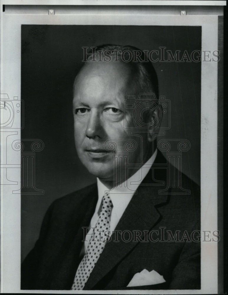 1965 Press Photo Julius Stratton elected new chairman of Ford Foundation - Historic Images