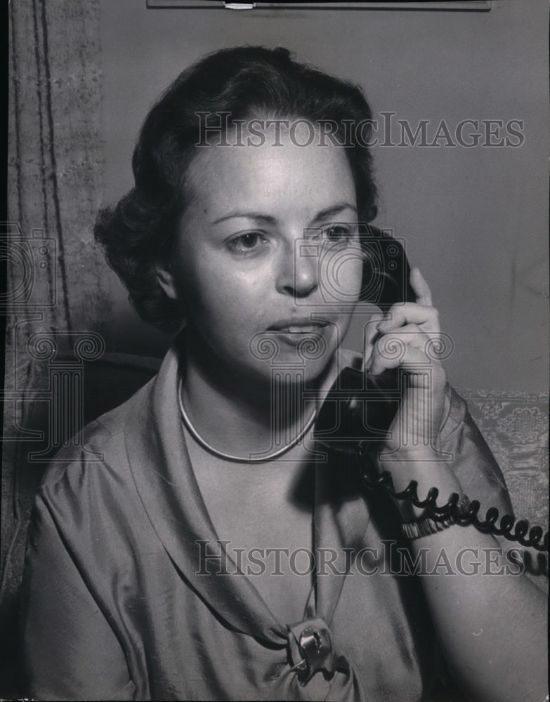 1959 Press Photo Mrs. Earl McCarthy, general of the women&#39;s division - Historic Images