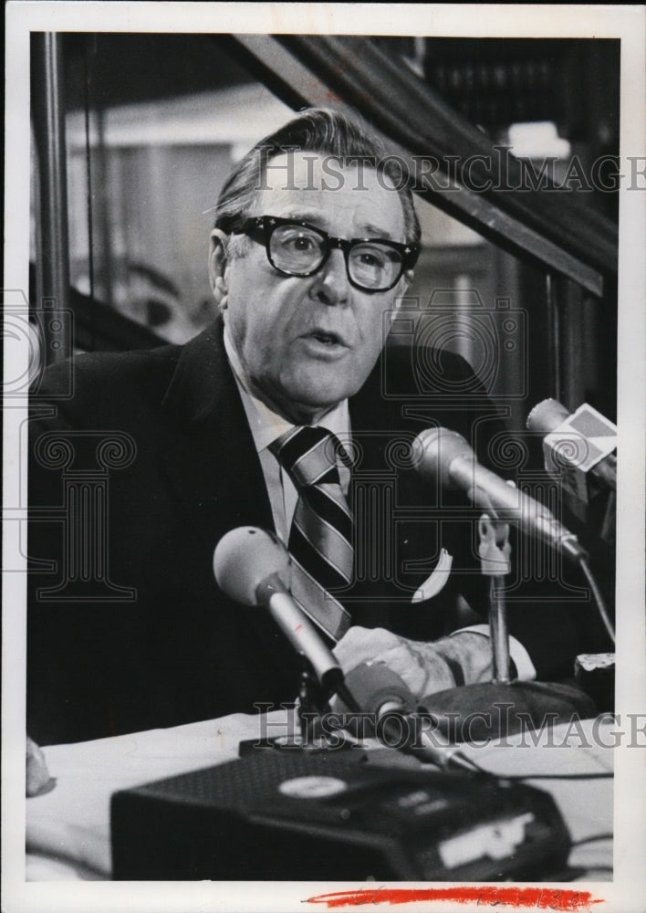 1977 Press Photo Warren G. Magnuson - Historic Images