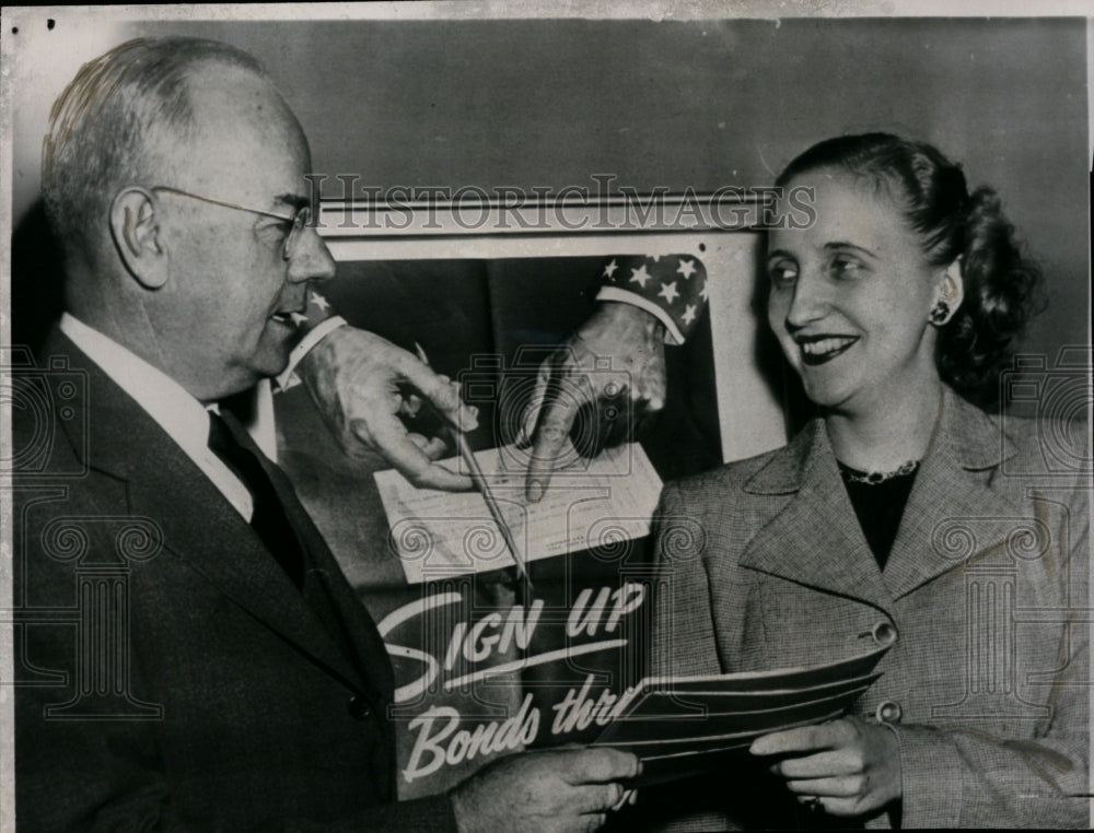 1948 Press Photo President Truman&#39;s daughter -Margaret Truman - Historic Images