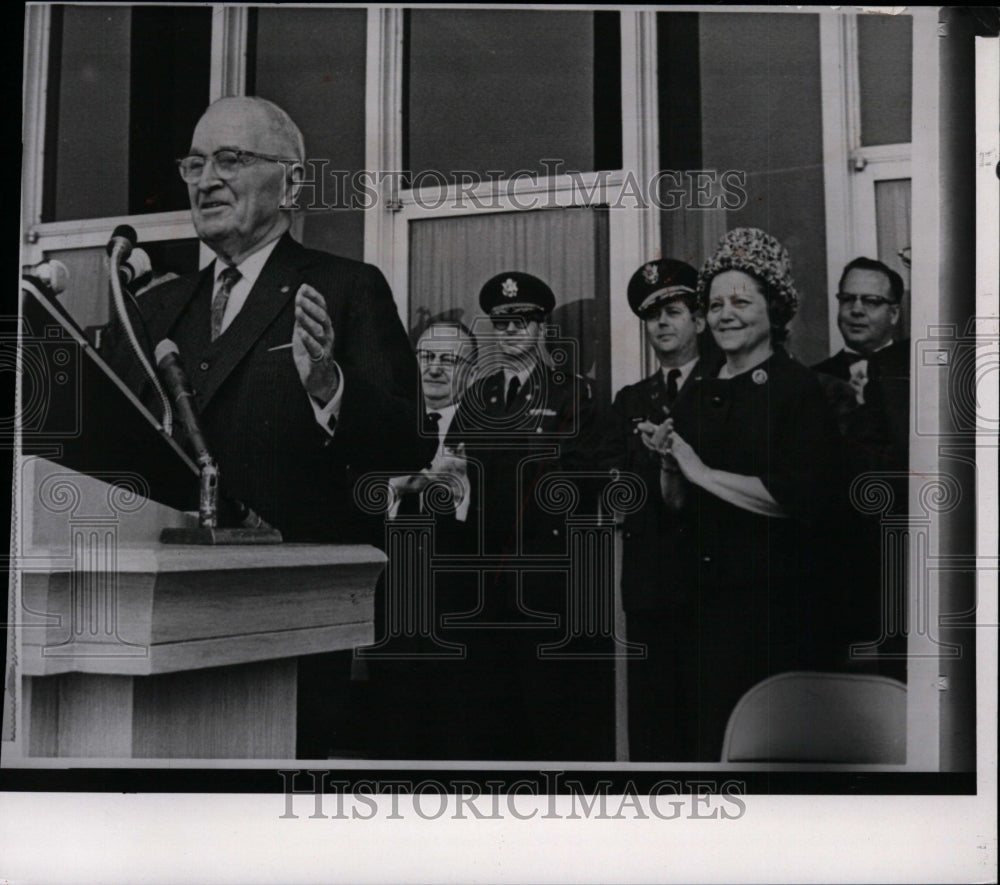 1965 Press Photo Harry Truman served as the 33rd President of the United States - Historic Images