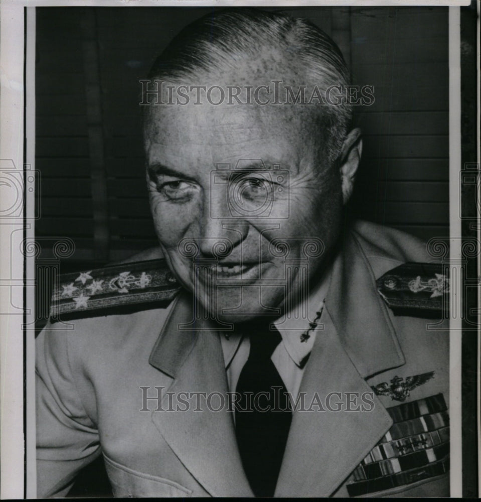 1951 Press Photo Admiral Forrest Sherman - Historic Images