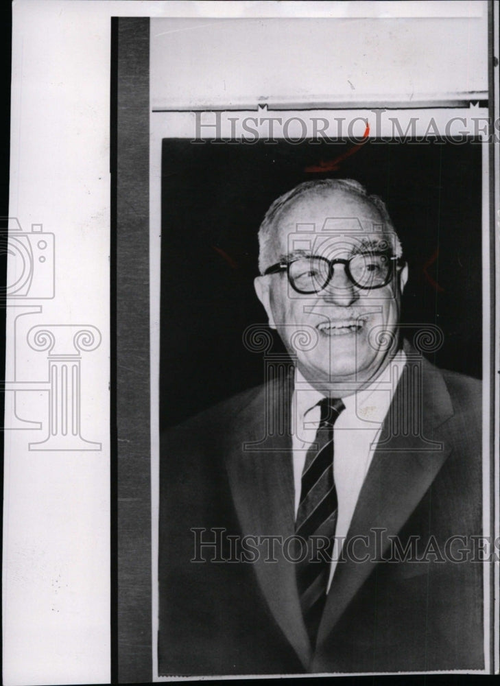 1962 Press Photo Thornton Wilder, American author and playwright. - Historic Images