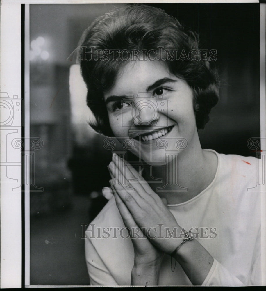 Press Photo Janey Rosellini, Governor&#39;s daughter, to be Cherry Blossom Princess-Historic Images